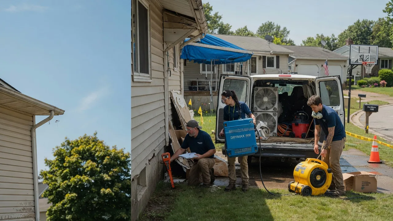 Ceiling Leak Cleanup in Swatara, MN near me